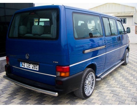 Пороги - площадки "Hunter" для Volkswagen T4 (д.б.). Пороги - площадки "Hunter" для Volkswagen T4 (д.б.).